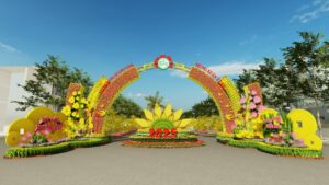 Đường Hoa Cần Thơ Tết