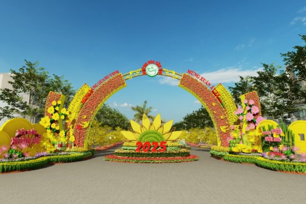 Đường Hoa Cần Thơ Tết