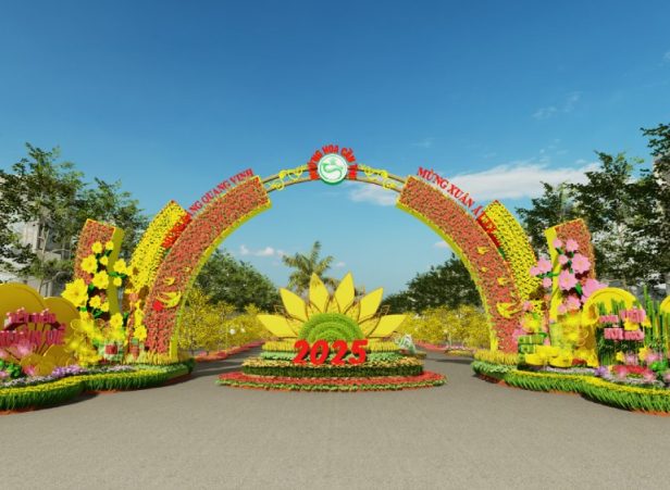 Đường Hoa Cần Thơ Tết