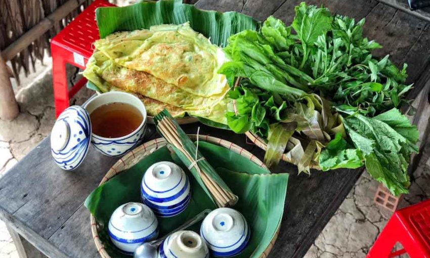 bánh xèo miền tây